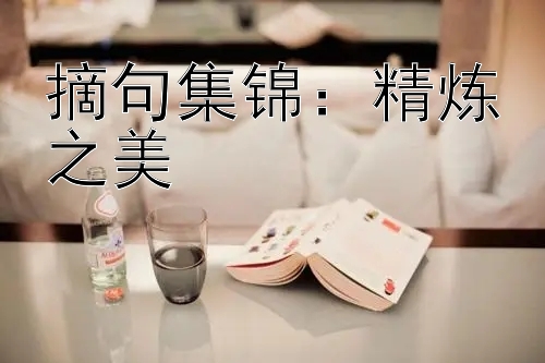 摘句集锦：精炼之美