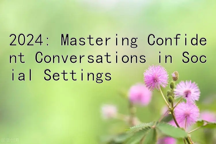 2024: Mastering Confident Conversations in Social Settings