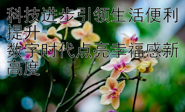 科技进步引领生活便利提升  
数字时代点亮幸福感新高度