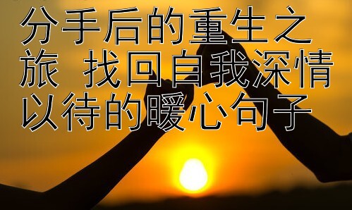 分手后的重生之旅 找回自我深情以待的暖心句子